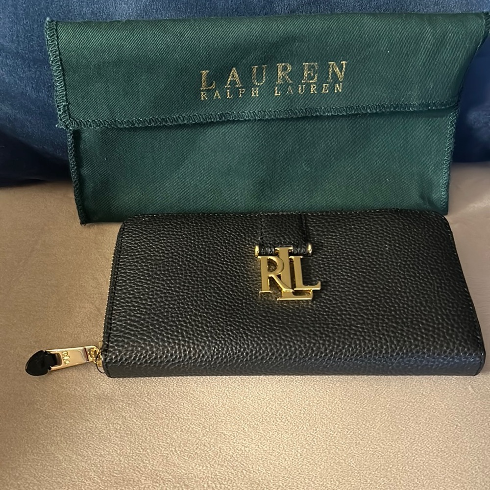 Brand new Ralph Lauren leather wallet